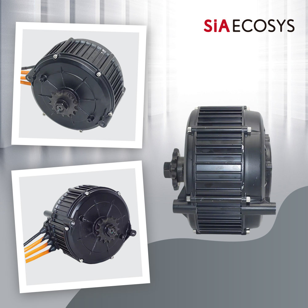 US Warehouse QSMOTOR middenmot - Mid Drive Motor Kit 72V 5000W recensie en prijs