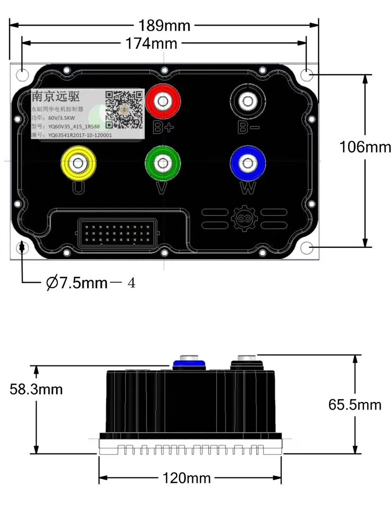 YuanQu FarDriver ND72850 ND848 - Fardriver Nd72850 Controller recensie en prijs