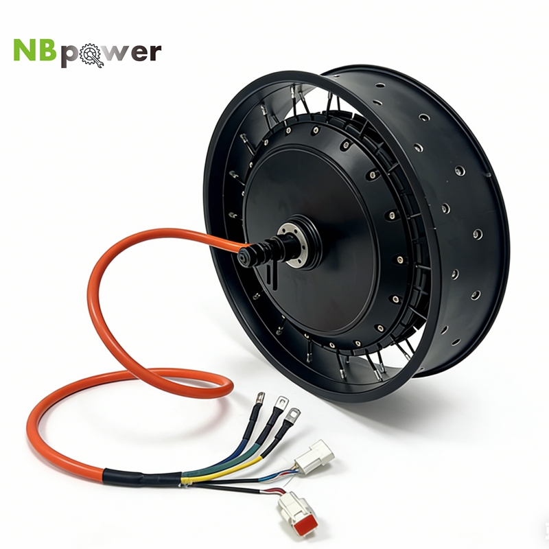 NBpower/QS 273 40H 48-96v, nom - Qs Motor 273 8000W Hub Motor recensie en prijs