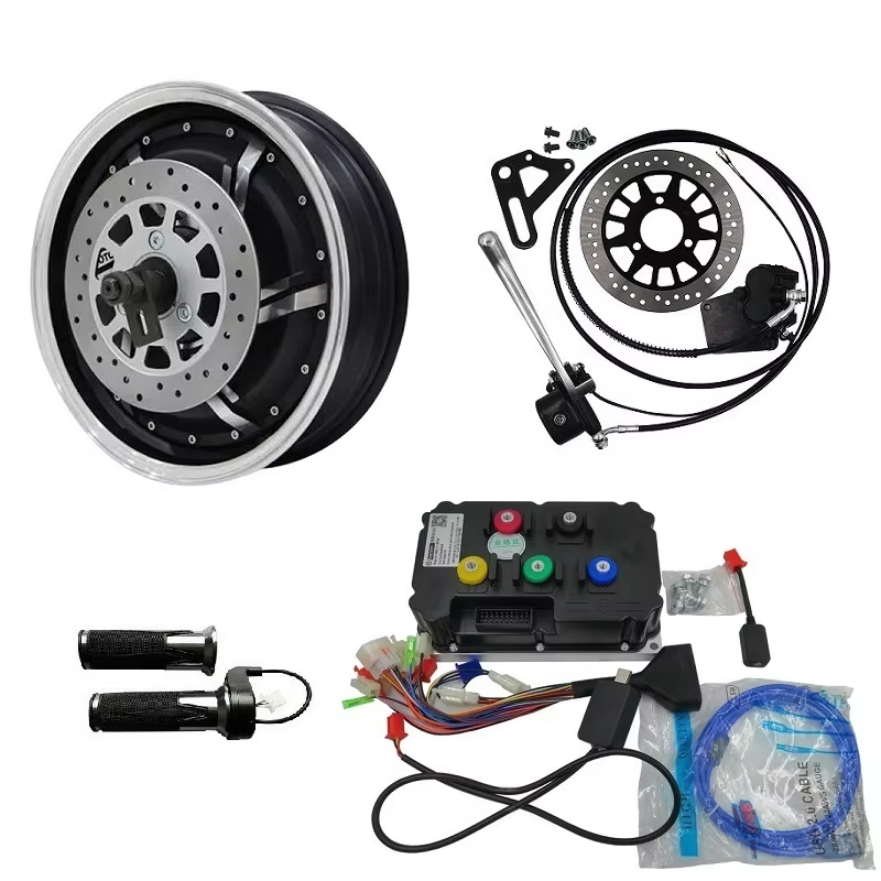 13 inch 6000 W elektrische mot - Fardriver Nd72850 Controller recensie en prijs